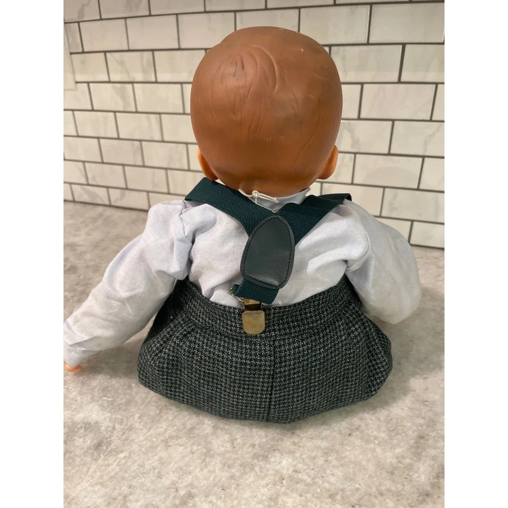 Gotz Baby Doll Boy 20in Blue Suit GÖTZ 74 v 9018 Vintage Formal Outfit Tie
